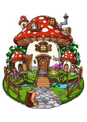 Magic Mushroom House