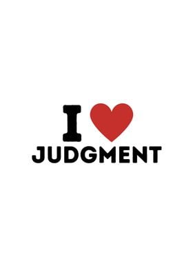 I Love Judgment Simple