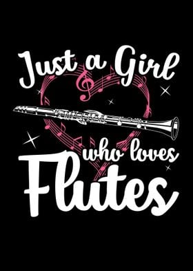 Flute  Musician Band Gift