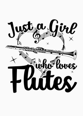 Flute  Musician Band Gift