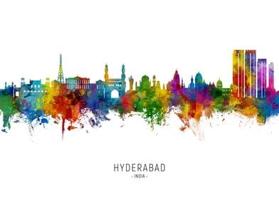 Hyderabad Skyline India