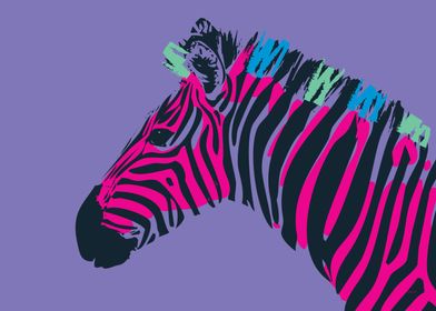 Pink zebra