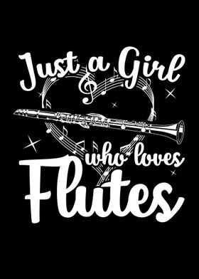 Flute  Musician Band Gift