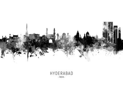 Hyderabad Skyline India