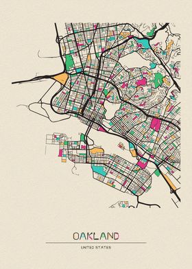 Oakland Map