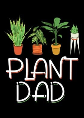 Plant dad hobby gardener