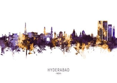 Hyderabad Skyline India