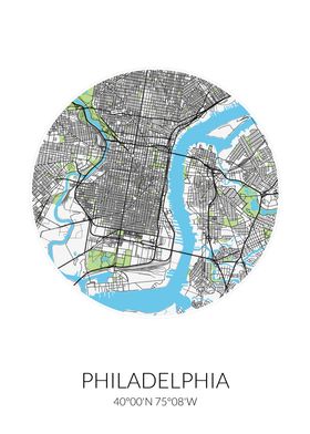 Philadelphia City Map