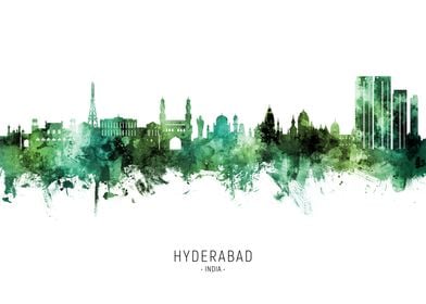 Hyderabad Skyline India