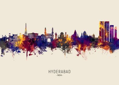 Hyderabad Skyline India