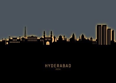 Hyderabad Skyline India