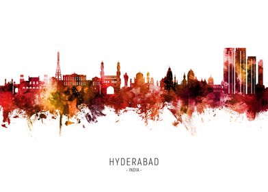 Hyderabad Skyline India