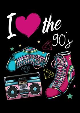 I Love the 90s 1990 Nineti