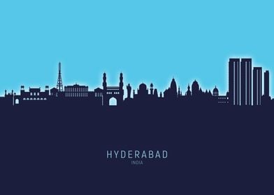 Hyderabad Skyline India