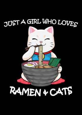 Japanese Ramen Cat Japan A