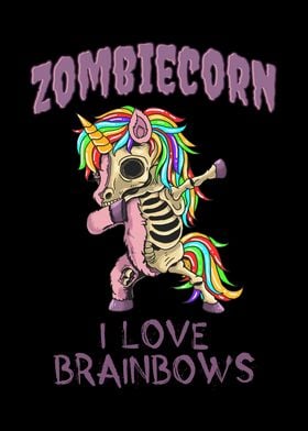 Zombie Unicorn Halloween