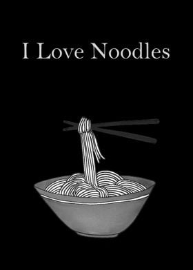 i love Chinese noodles 