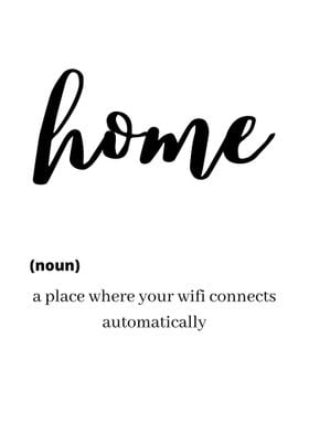 Home Wifi Connection