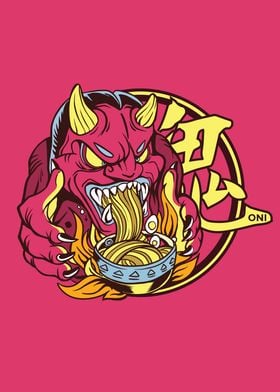 Ramen Oni Demon