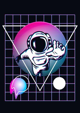 Vaporwave Astronaut
