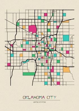 Oklahoma City Map