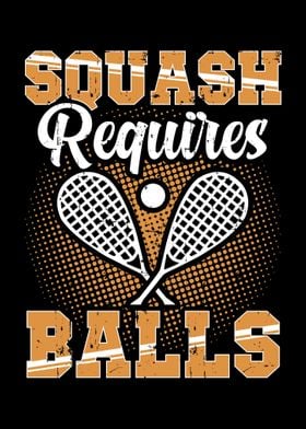 Squash Sport  Gift Idea