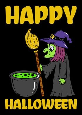 Happy Halloween Witch