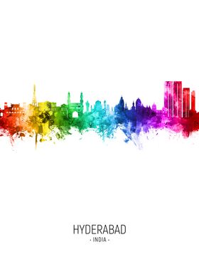 Hyderabad Skyline India