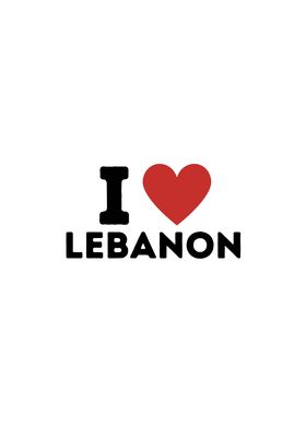 I Love Lebanon Simple