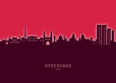 Hyderabad Skyline India