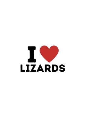 I Love Lizards Simple