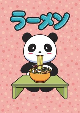 Kawaii Ramen Panda