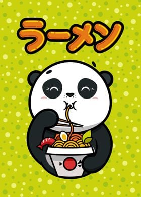 Kawaii Ramen Panda