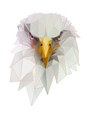 eagle lowpoly