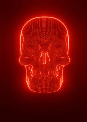 Glowing Skull
