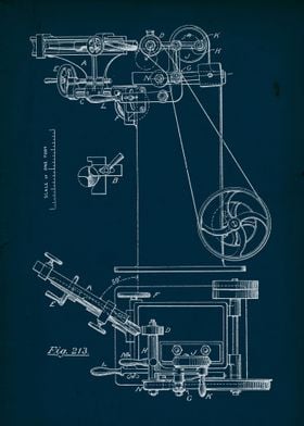 Mechanical Blueprint 213