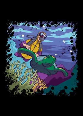 Turtles Dive