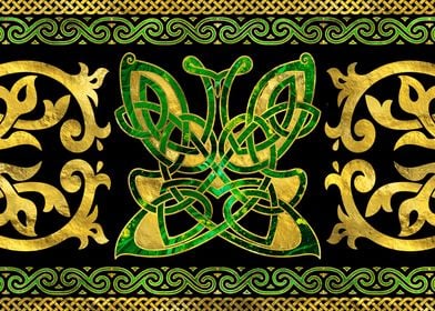 Celtic Butterfly Ornament 