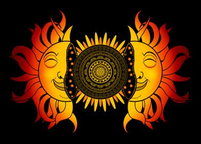 Mandala Sun Star 