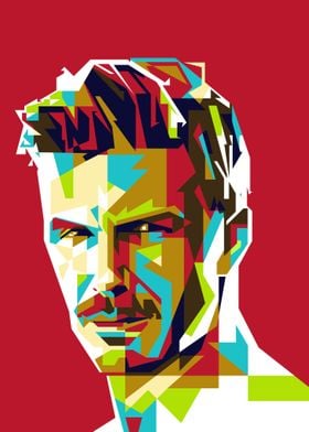 David Beckham WPAP art 