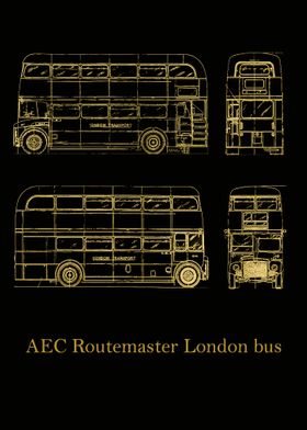 AEC Routemaster  gold