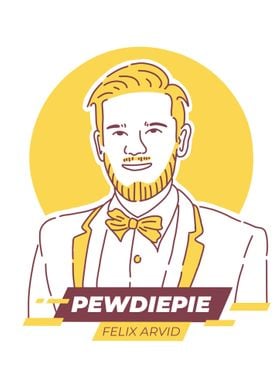 PewDiePie Illustration