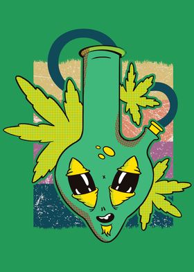 Alien Bong Tropical