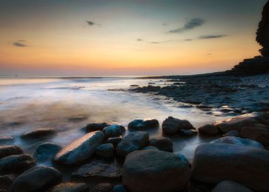 Sunset at Nash Point