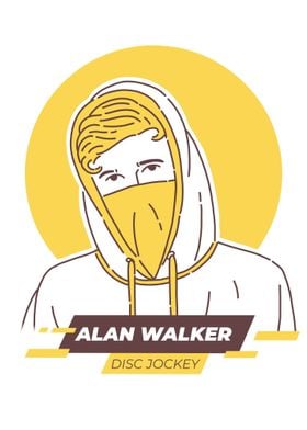 Alan Walker Illustration