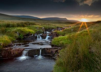 River Tawe sunset