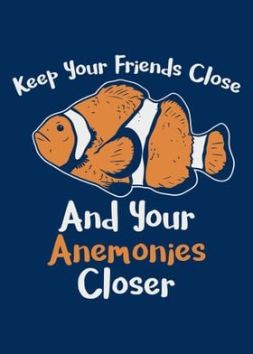 Funny Clownfish Anemonies