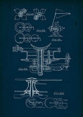 Mechanical Blueprint 45