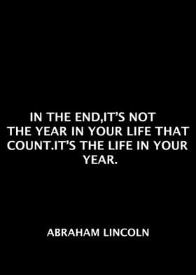 Abraham Lincoln Qoute