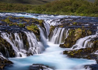 Bruarfoss Waterfall